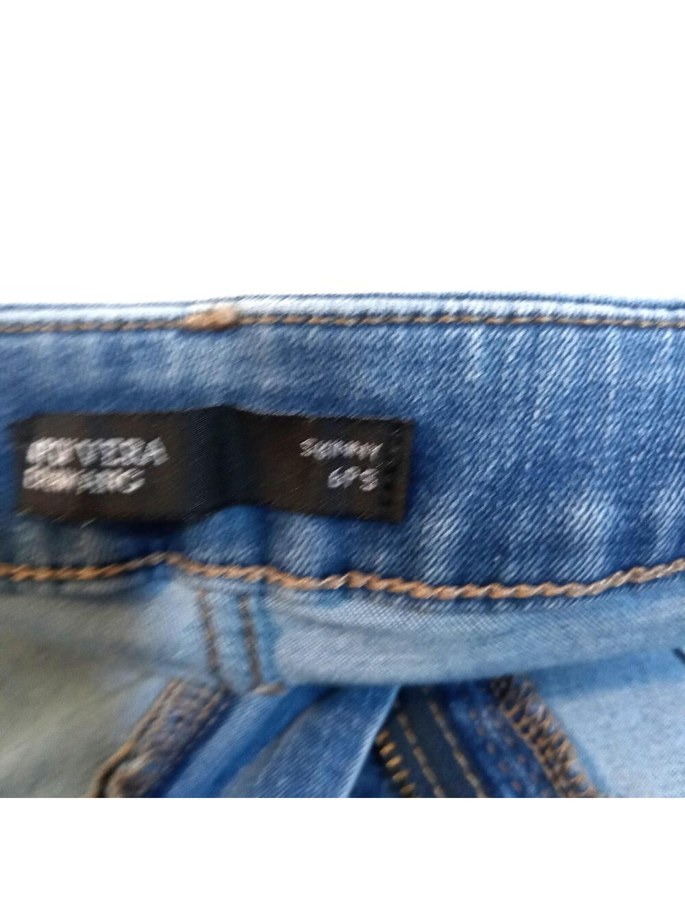 Simply Vera Wang Y2K Skinny Light Denim Jeans Girls 6PS Blue Classic Comfy Fit - Picture 5 of 9